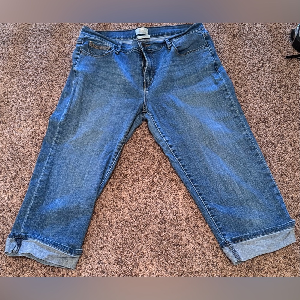 Signature by Levi Strauss Women's Relaxed Blue Boyfriend Jeans